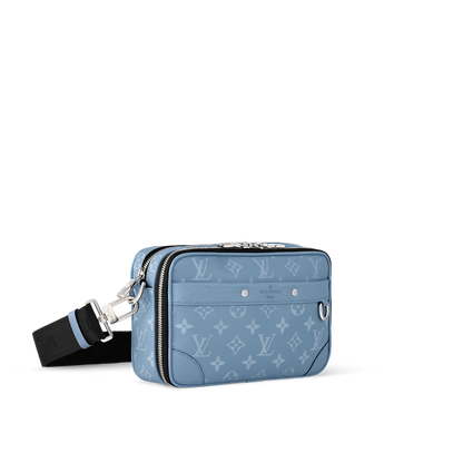 Sac Alpha Messenger - LV - Bleu ciel