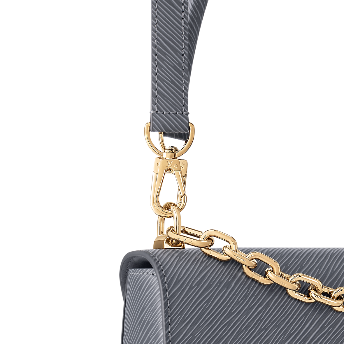 Sac Twist MM - LV - Gris