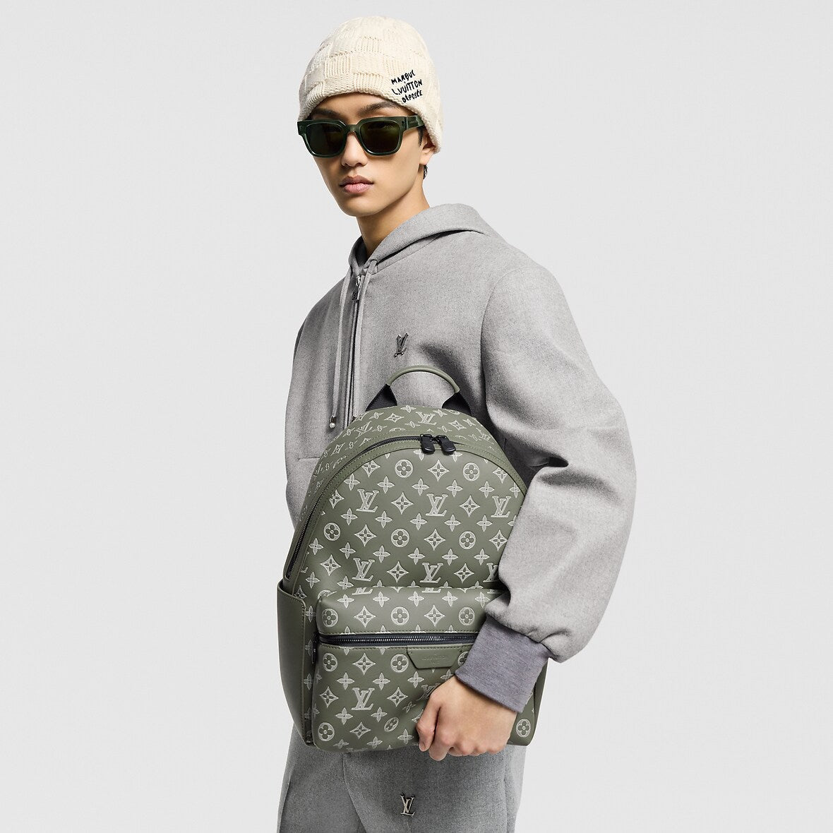 Sac à dos Discovery PM - LV - Vert kaki