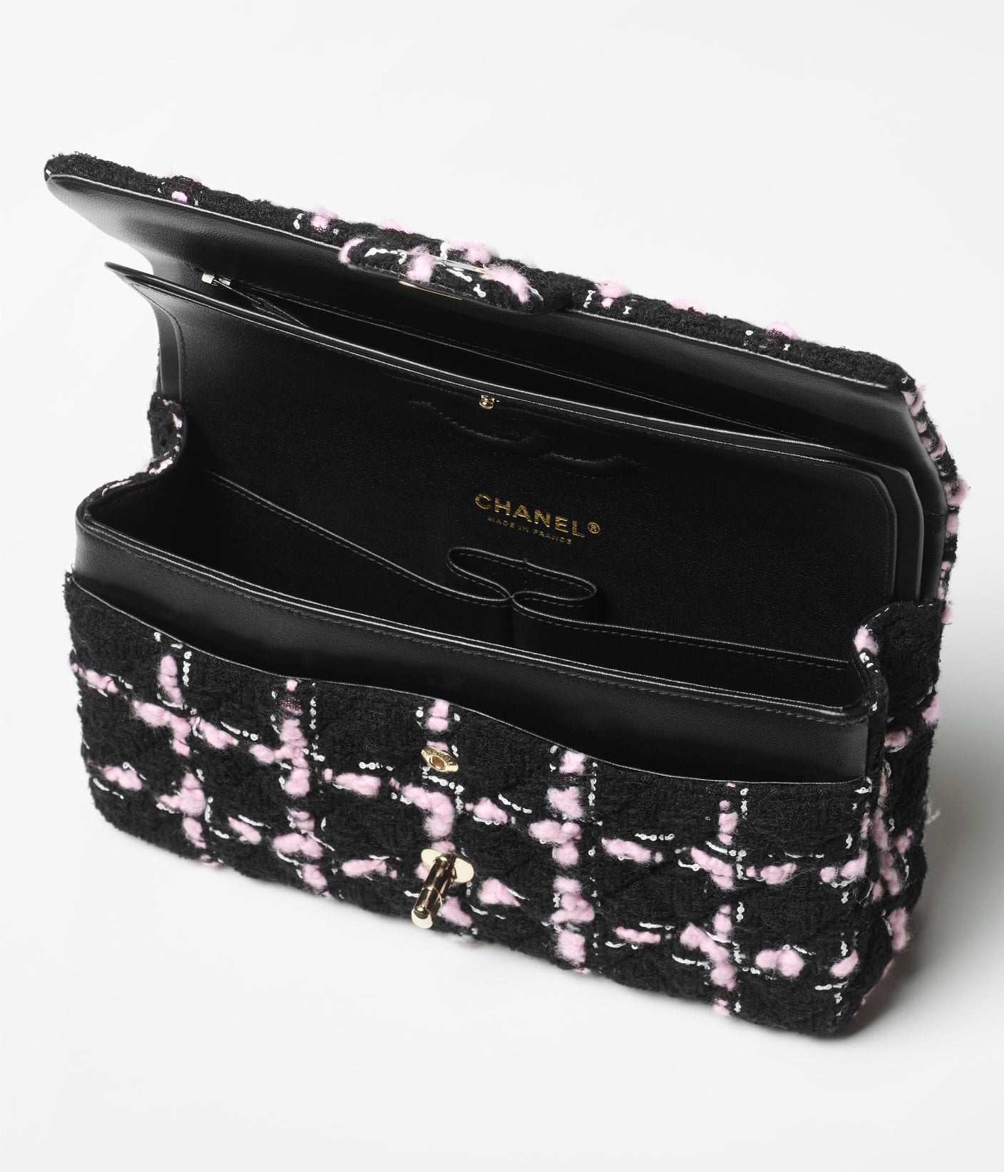 SAC CLASSIQUE 11.12  - CHANEL - Noir Rose