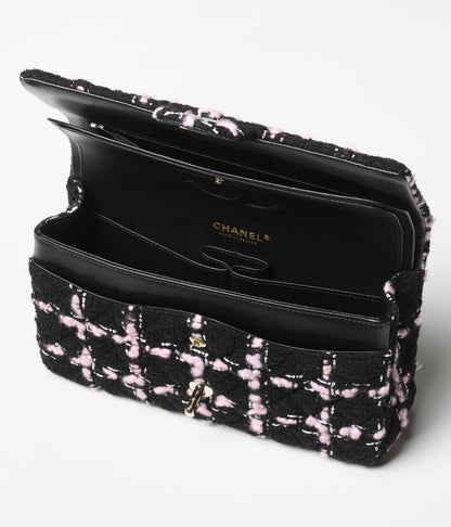 SAC CLASSIQUE 11.12  - CHANEL - Noir Rose