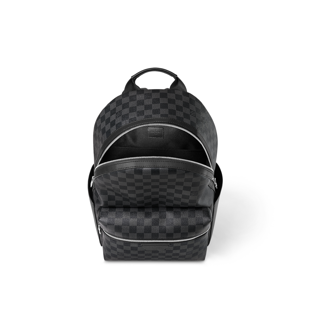 Sac à dos Discovery PM Toile Damier Graphite  - LV - Noir