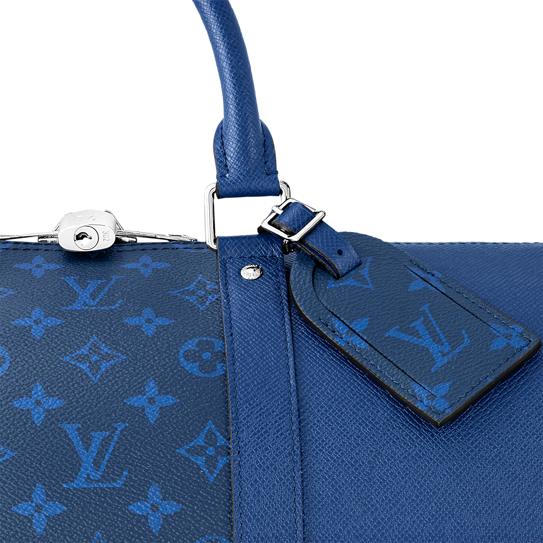 Sac Keepall Bandoulière 50 - LV - Bleu