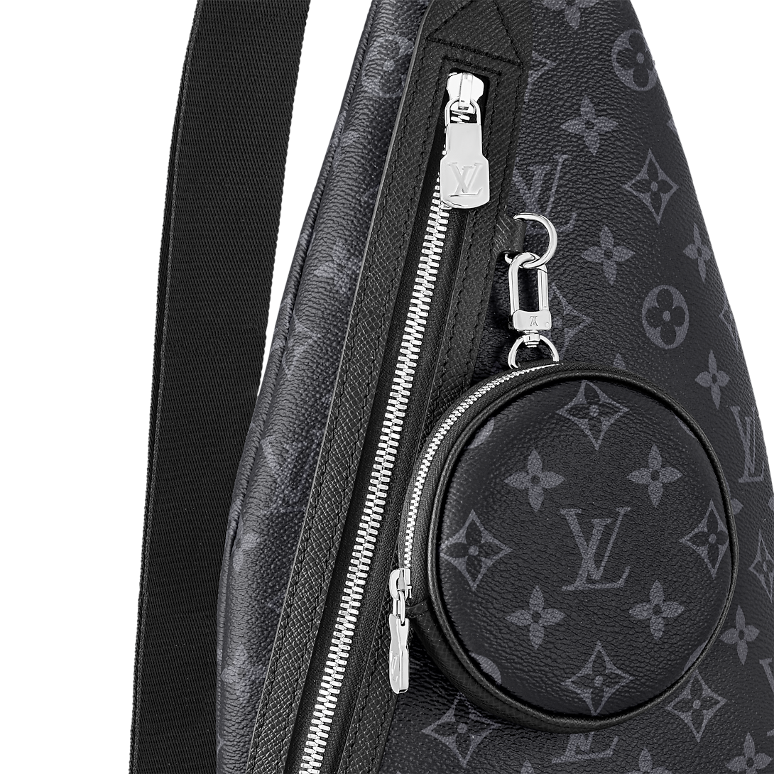 Sac sling Duo - LV - Noir