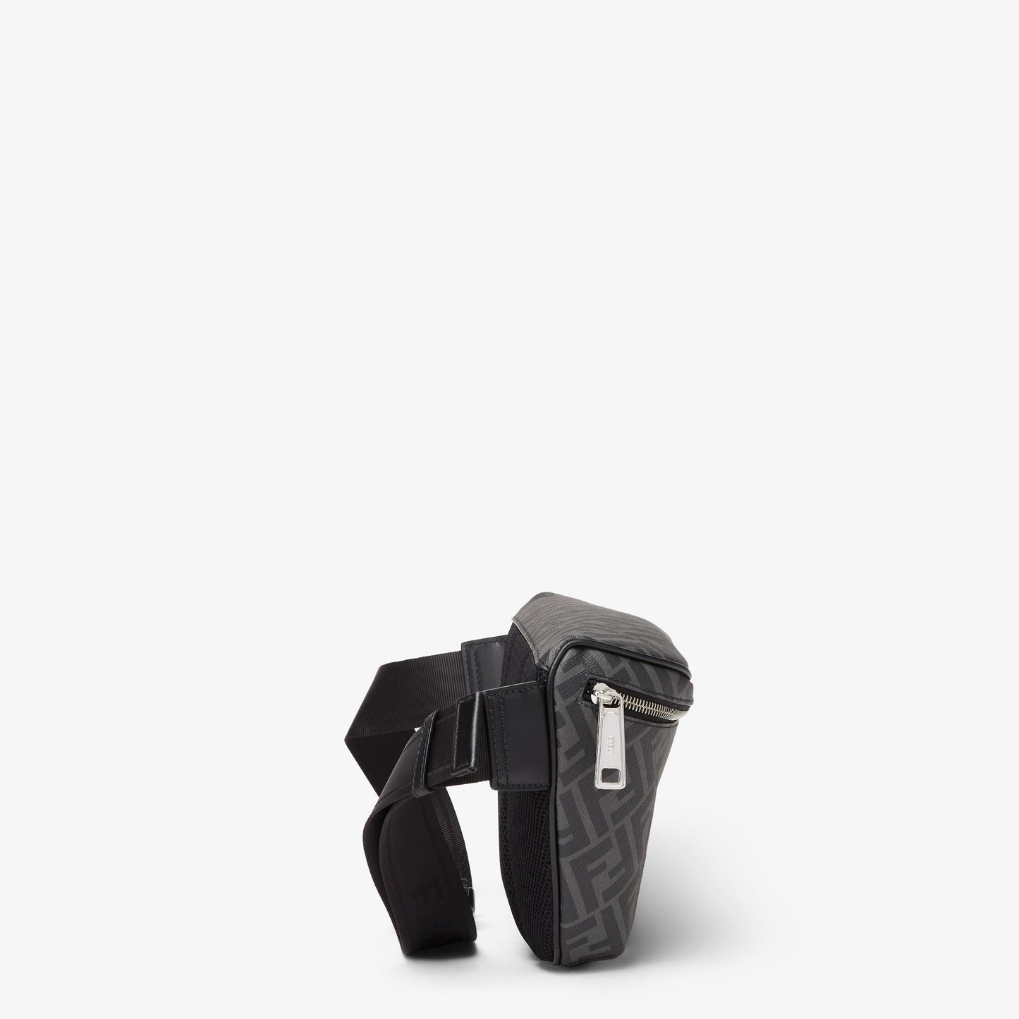 Sacoche banane Fendi Diagonal - Noir