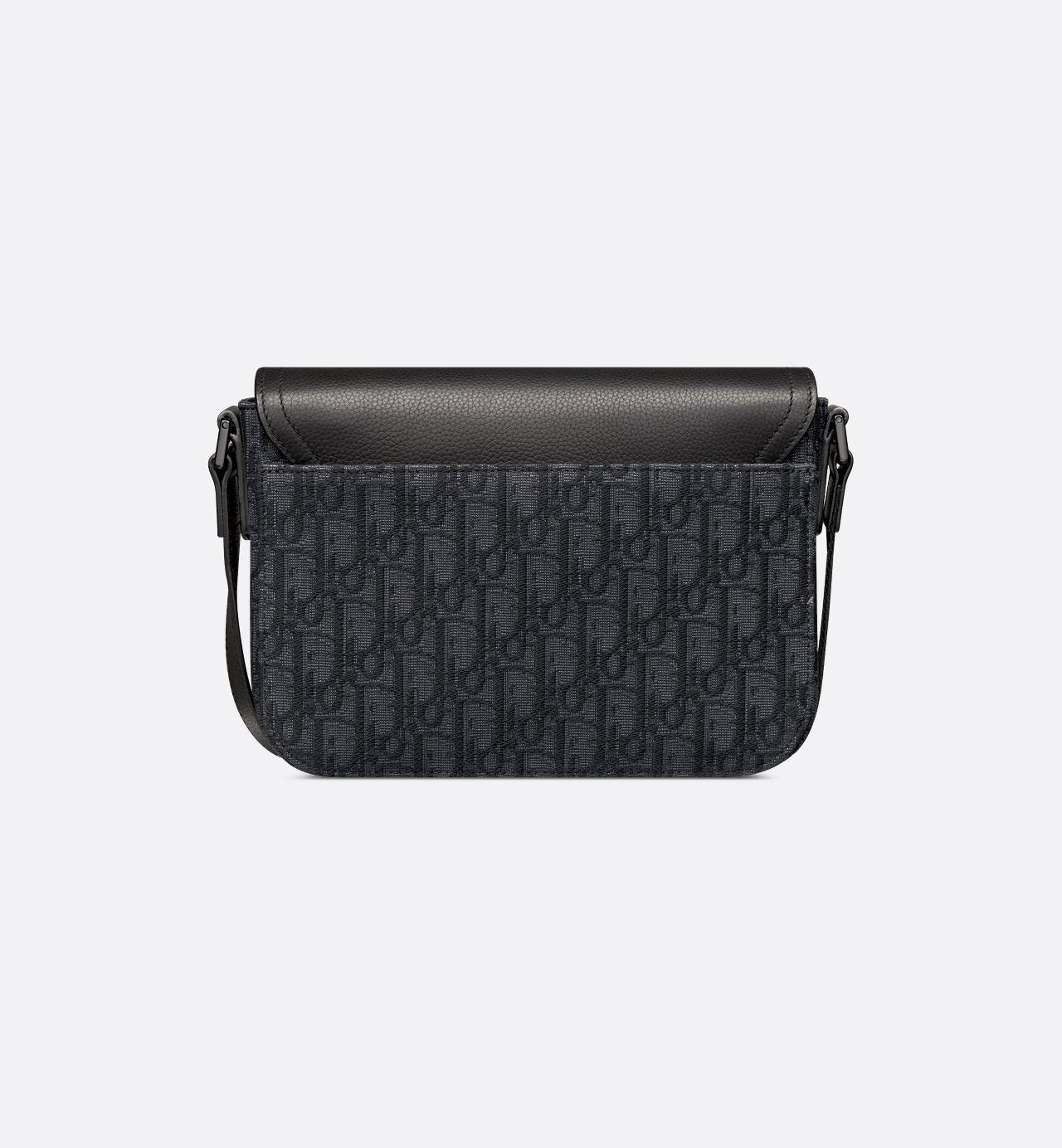 Sac Messenger à rabat Saddle Small Dior - Noir
