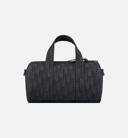 Sac Messenger zippé Dior - Noir