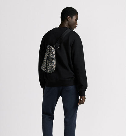 Sac Saddle Noir et Beige Dior