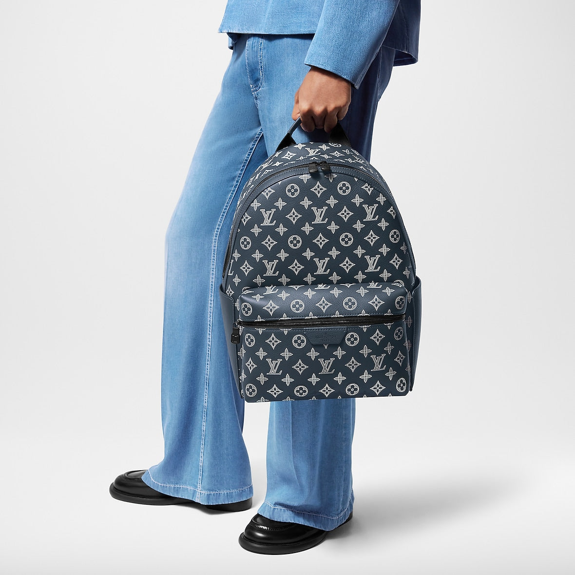 Sac à dos Discovery - LV - Bleu nuit