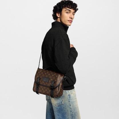 Sac Messenger LV Trail - LV - Marron