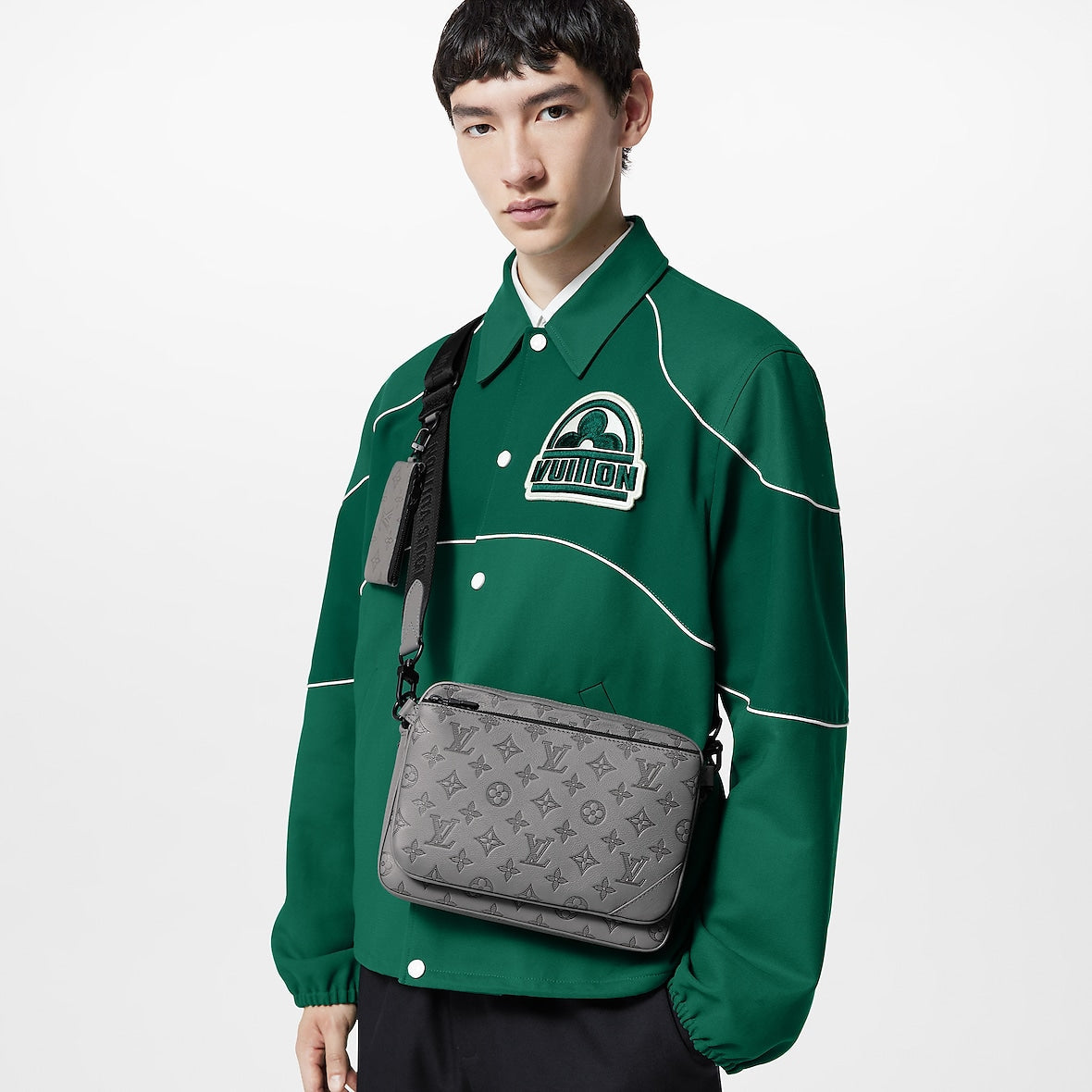 Sac Trio Messenger - LV - Gris