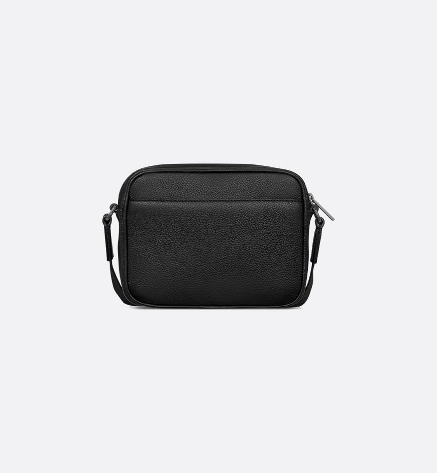 Mini sac Messenger Dior zippé Rider 2.0 Noir et Beige