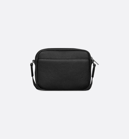 Mini sac Messenger Dior zippé Rider 2.0 Noir et Beige