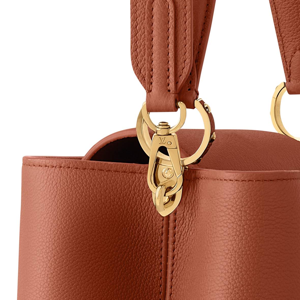 Sac Capucines MM Souple - LV - Marron terre cuite
