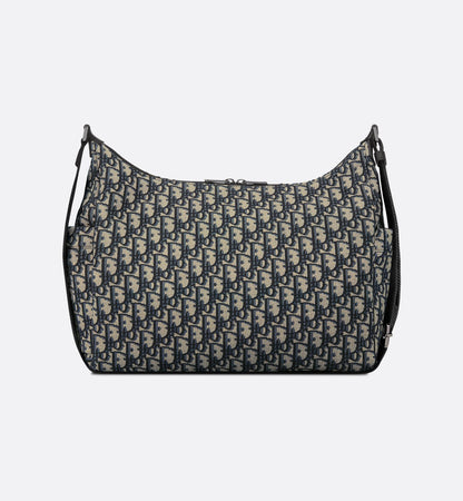 Sac Hobo Rider Soft Medium Dior - Noir Beige