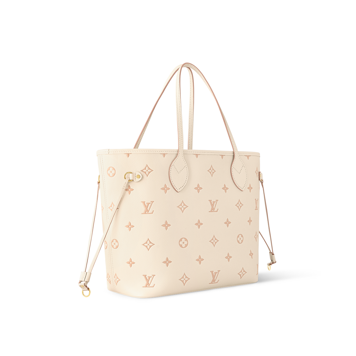 Sac Neverfull MM - LV - Beige/Rose
