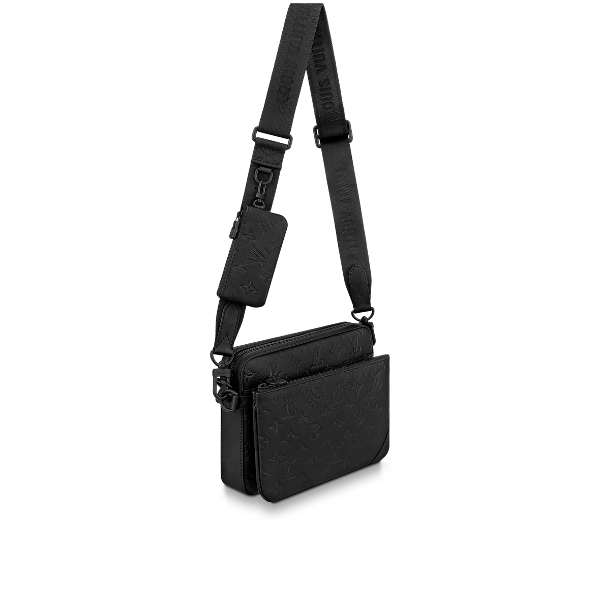 Sac Trio Messenger - LV - Full Black