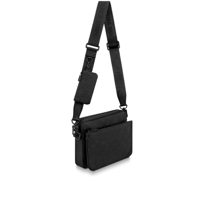 Sac Trio Messenger - LV - Full Black
