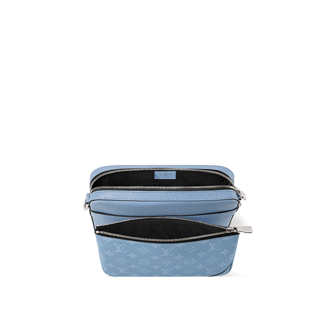 Sac Trio Messenger - LV - Bleu ciel