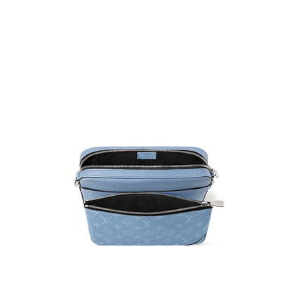 Sac Trio Messenger - LV - Bleu ciel