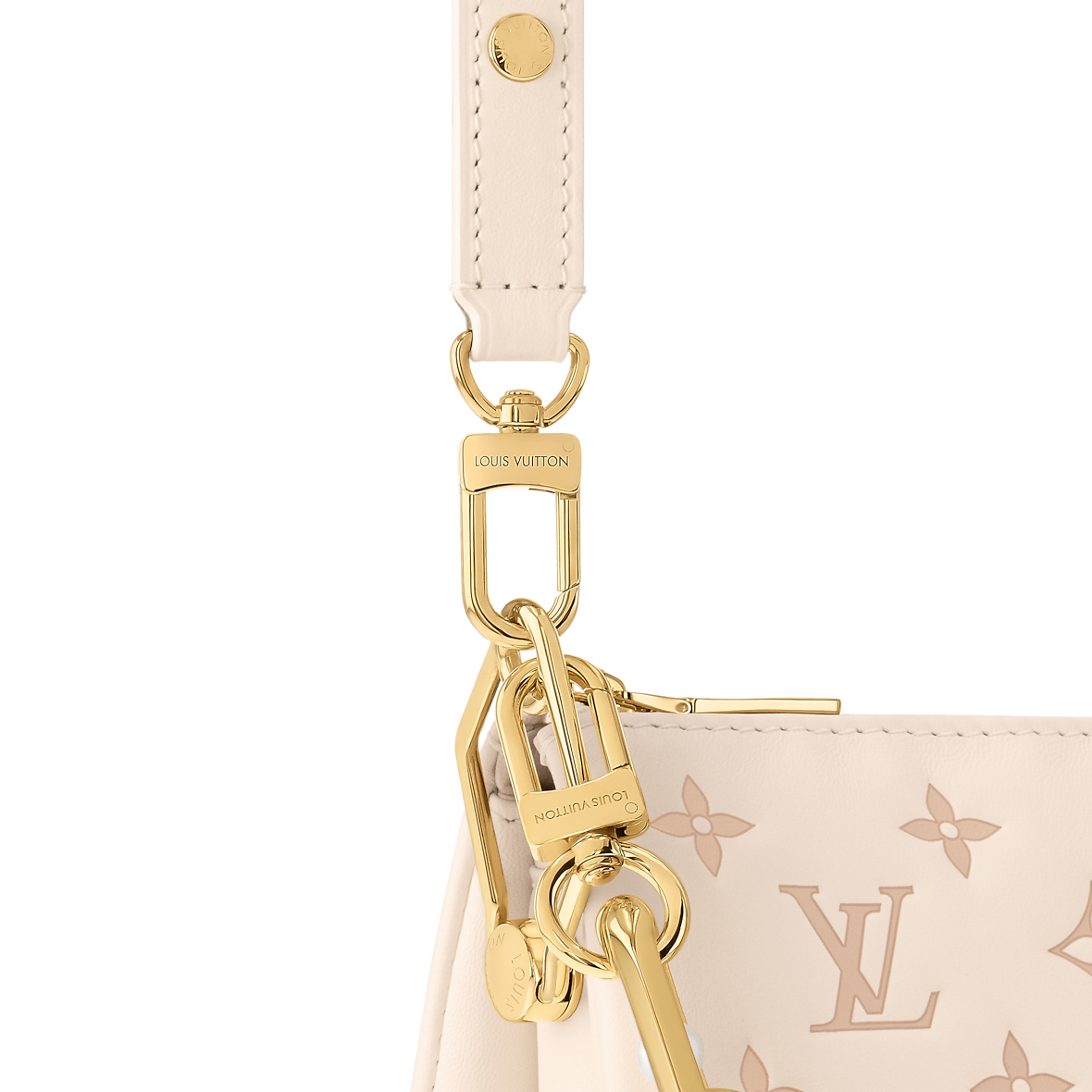 Sac Coussin PM - LV - Blanc Rose