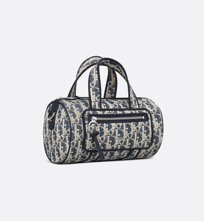Sac Messenger zippé Dior - Blanc
