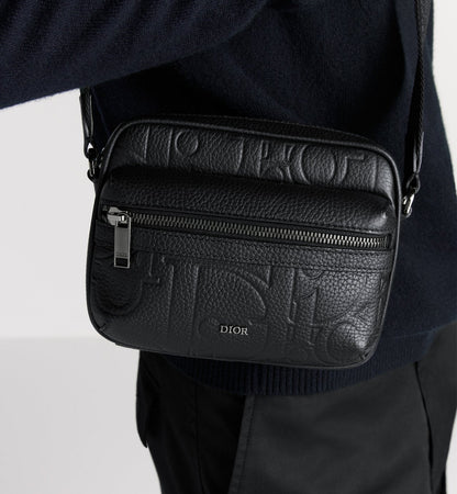 Mini sac Messenger Dior zippé Rider 2.0 - Noir
