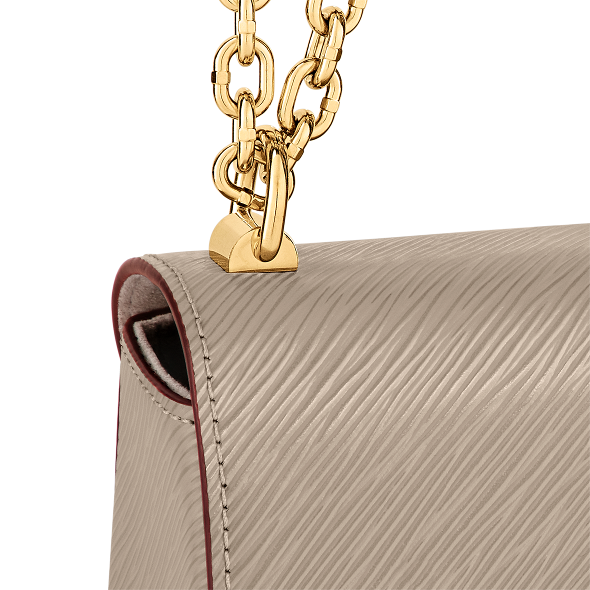 Sac Twist MM - LV - Marron Clair