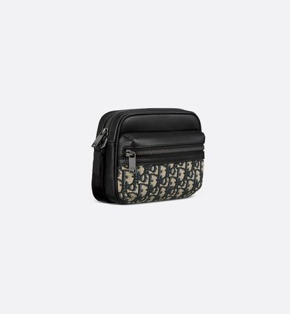 Mini sac Messenger zippé Rider 2.0 - Beige