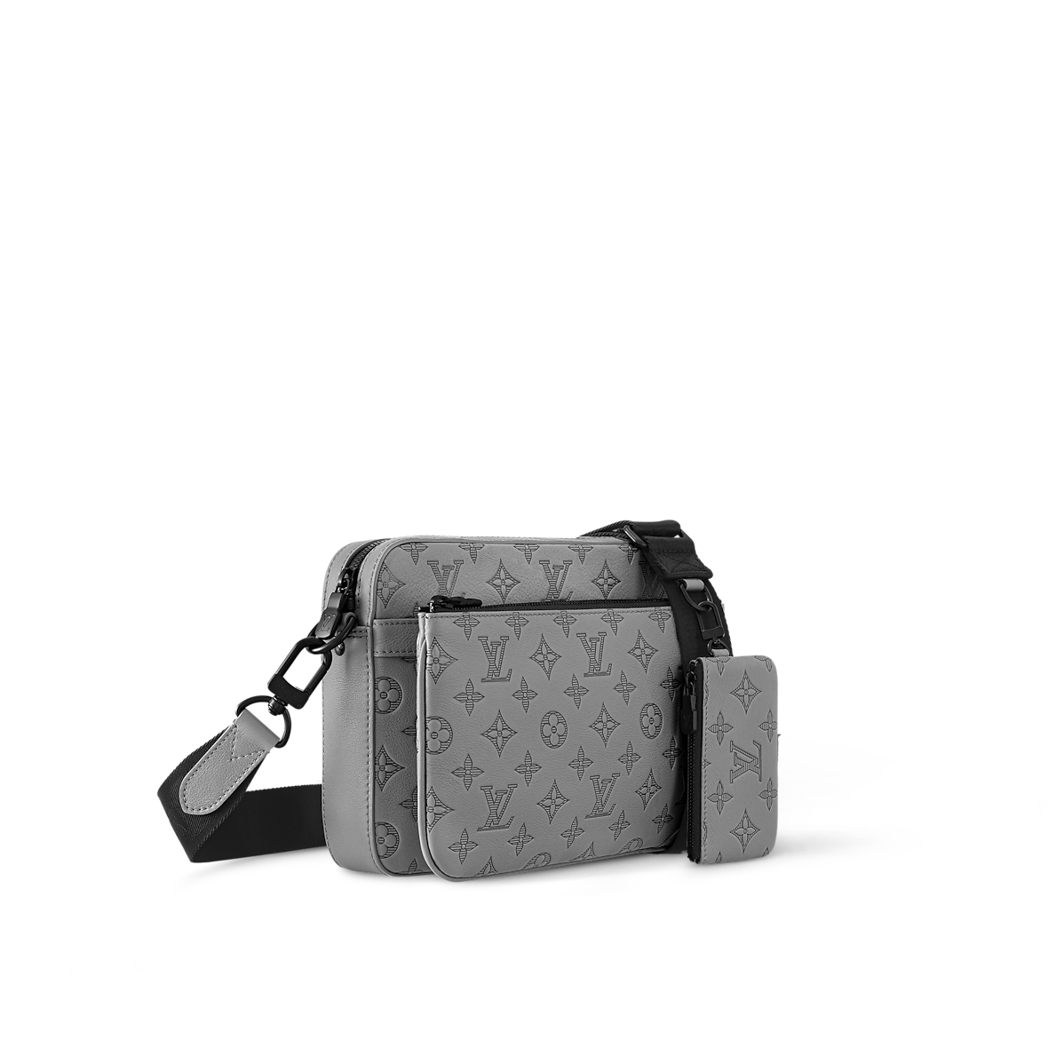 Sac Trio Messenger - LV - Gris