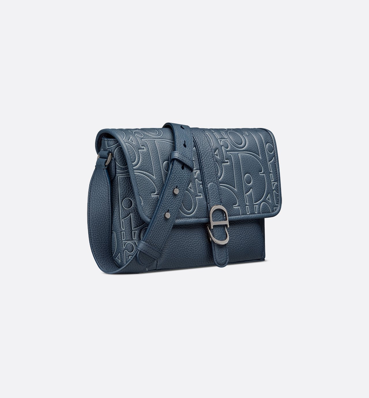 Sac Messenger à rabat Dior Daily Medium - Bleu