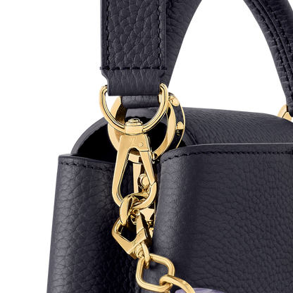 Sac Capucines Mini - LV - Noir/Doré