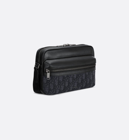 Sac Messenger zippé Rider 2.0 Dior - Noir