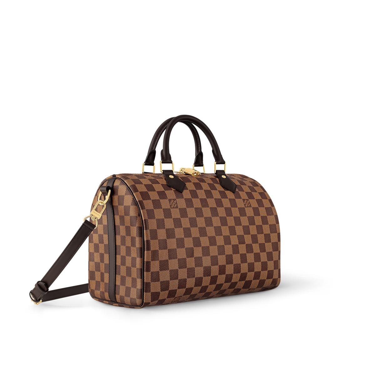 Sac Speedy Bandoulière 30 - LV - Marron clair