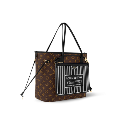 Sac Neverfull Inside Out MM - LV - Noir