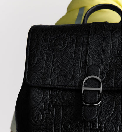 Sac à dos à rabat Dior Daily Noir