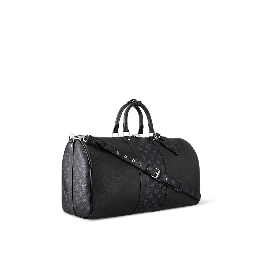 Sac Keepall Bandoulière 50 - LV - Noir