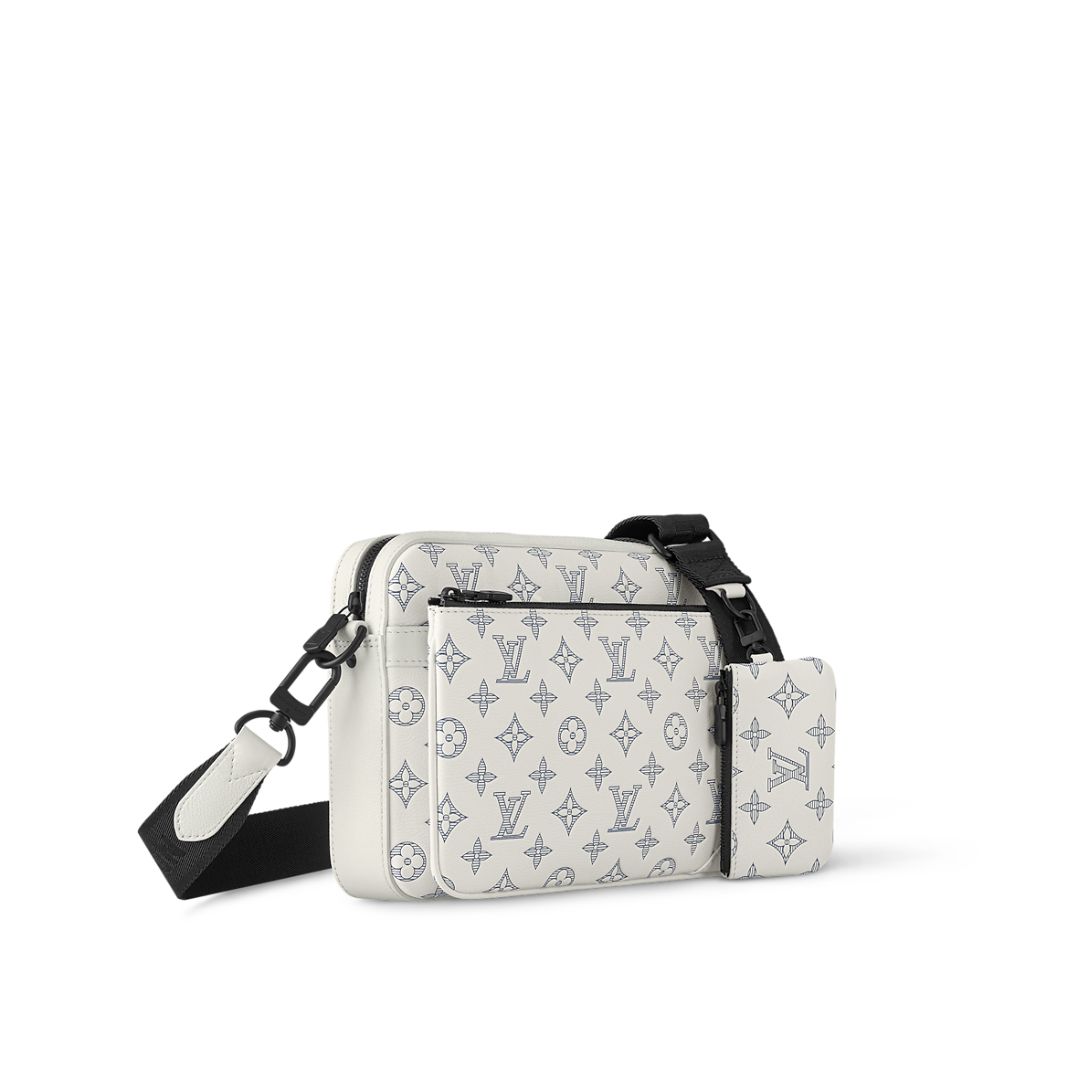 Sac Trio Messenger - LV - Blanc