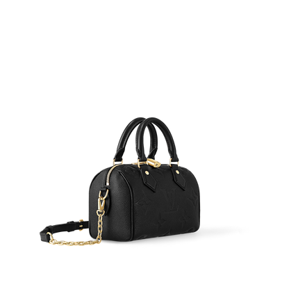 Sac Speedy Bandoulière 20 - LV - Noir