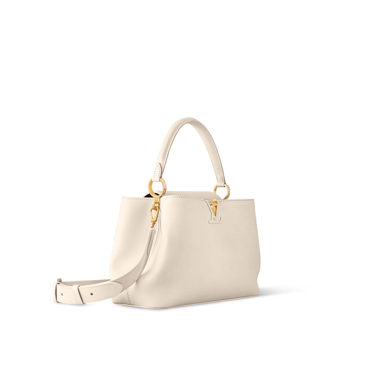Sac Capucines MM Souple - LV - Blanc