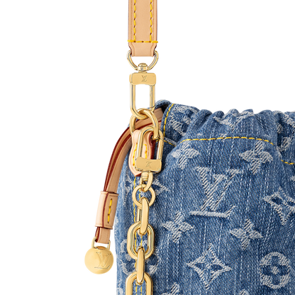 Sac Nano Noé - LV - Bleu jeans