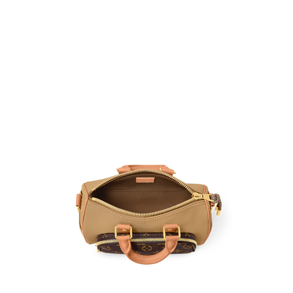 Sac Keepall Bandoulière 25 - LV - Beige