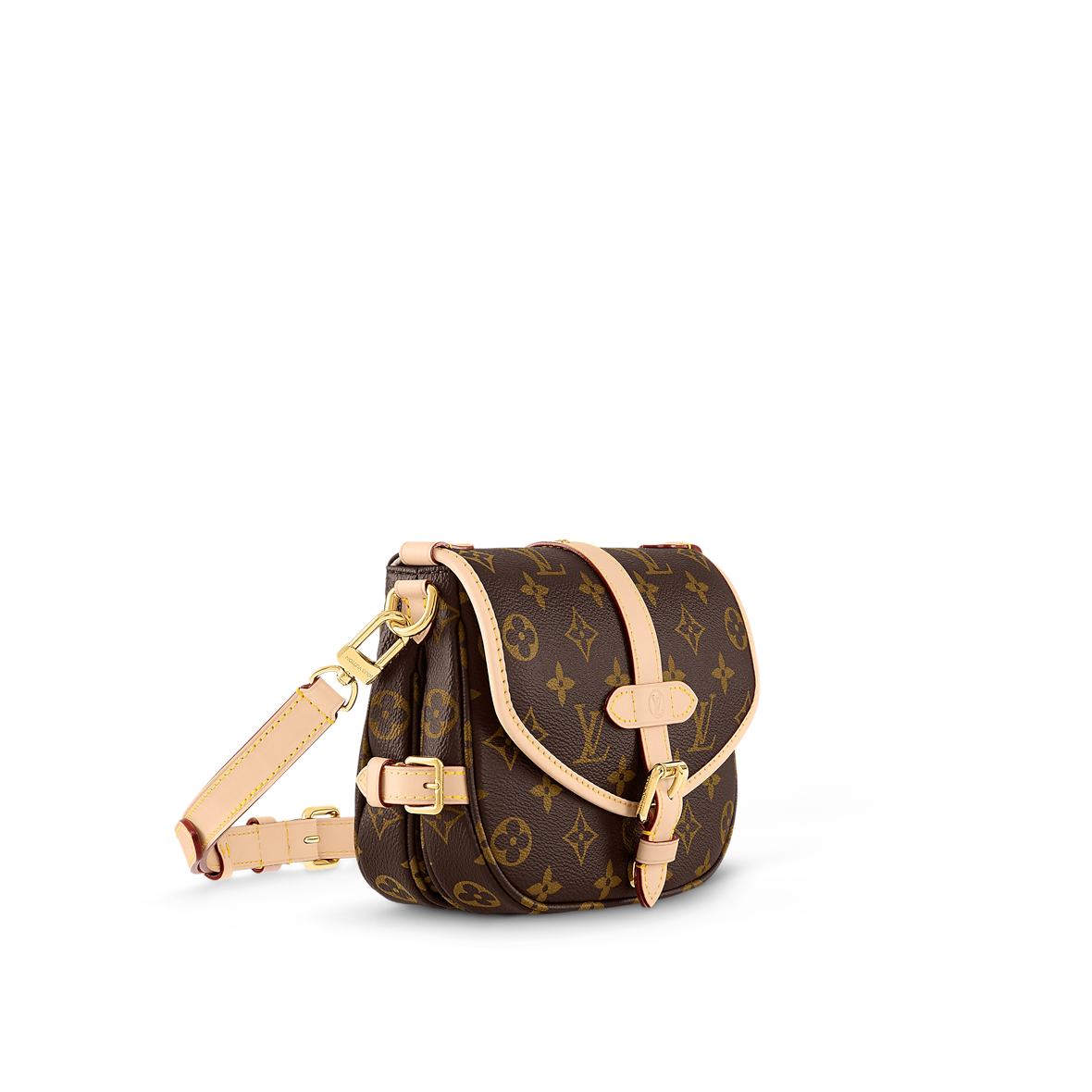 Sac Saumur BB - LV - Marron Classic