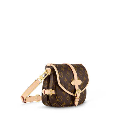 Sac Saumur BB - LV - Marron Classic