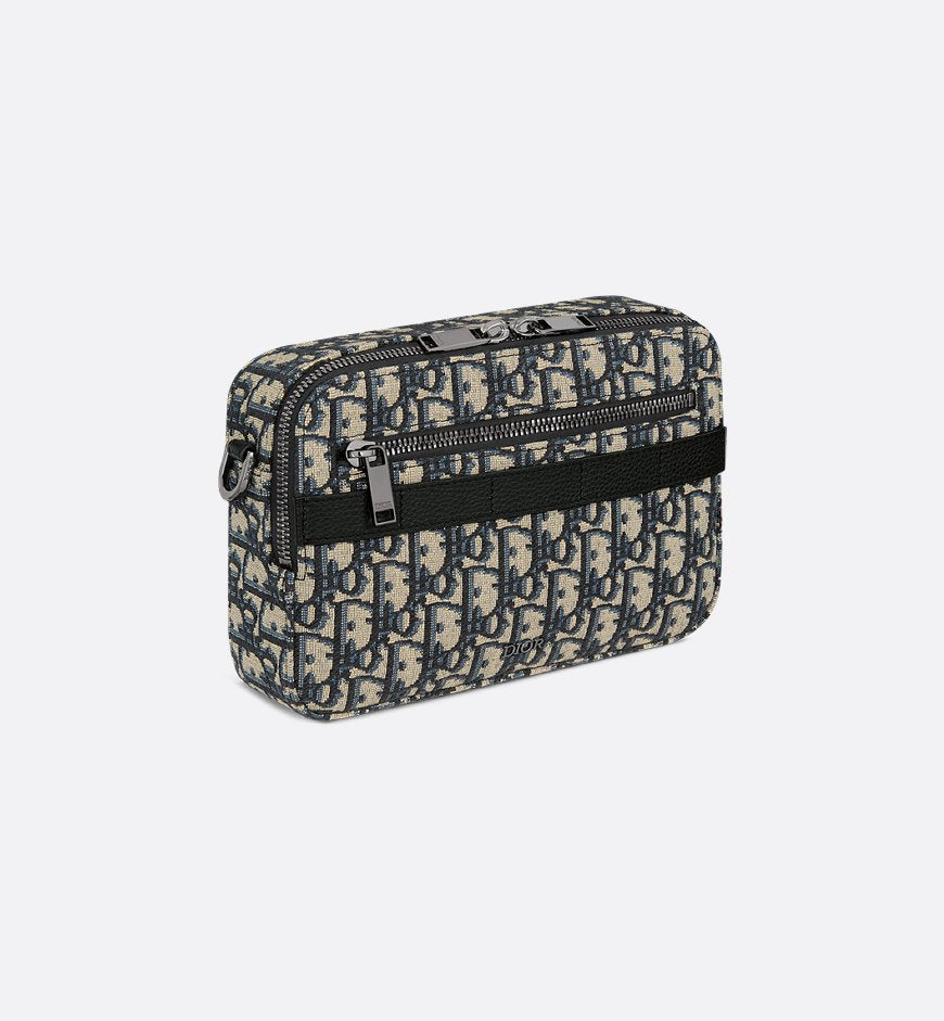 Sac bandoulière Safari Dior - Noir Beige