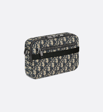 Sac bandoulière Safari Dior - Noir Beige