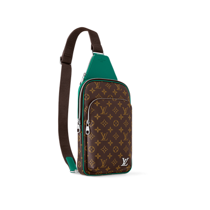 Sac Avenue Slingbag - LV - Marron vert