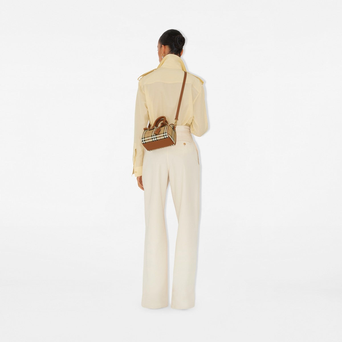 Mini sac bowling Check - BURBERRY