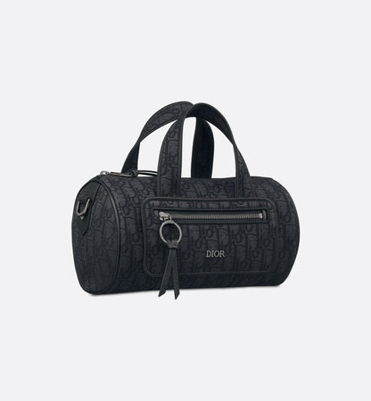 Sac Messenger zippé Dior - Noir