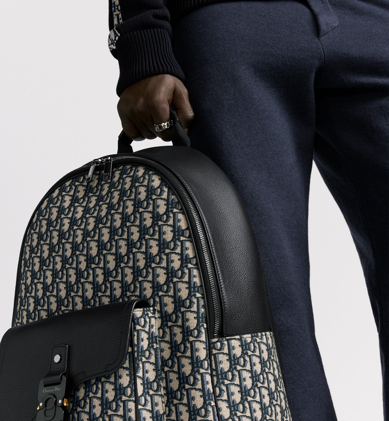 Sac à dos zippé Saddle - Dior